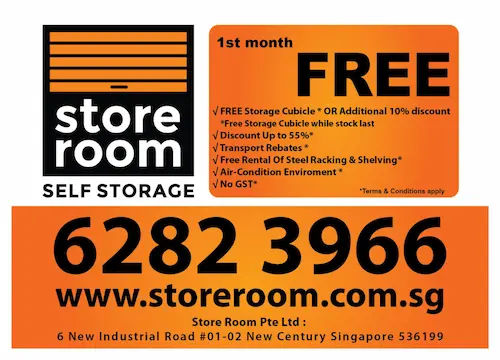 StoreRoom - Storage Spaces Singapore 