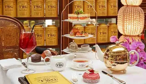 TWG Tea - High Tea Singapore (Credit: TWG Tea)