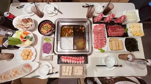 Taikoo Lane - Steamboat Buffet Singapore (Credit: Taikoo Lane)