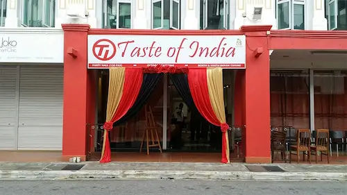 Taste of India - Halal Buffet SingaporeĀ (Credit: Taste of Indiaās Facebook)