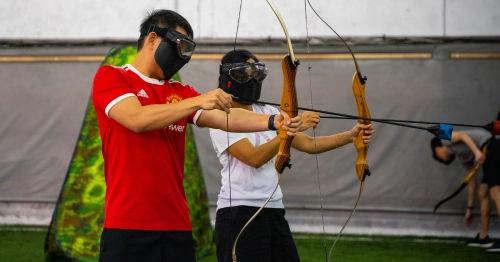 Great for beginners - Archery Tag Singapore (Image retrieved from Archery Tag Sg)