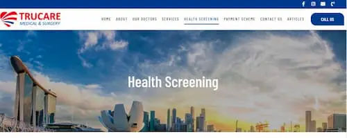 Trucare Medical & Surgery-Health Screening Singapore