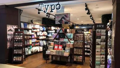 Typo -Stationery Shop Singapore 