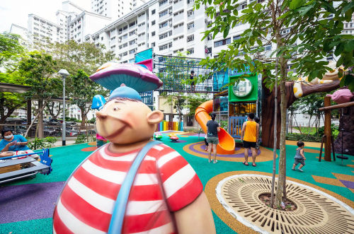 Wonderland Playground at Dawson Vista - Best Outdoor Playground Singapore