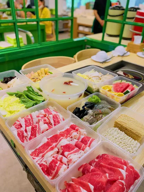 Xiao Cao Xiang Steamboat Buffet - Steamboat Buffet Singapore (Credit: Xiao Cao Xiang Steamboat Buffet)