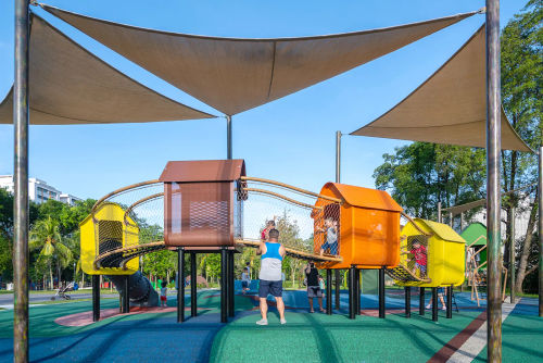 Yishun N8 Park Treehouse Playground - Best Outdoor Playground Singapore