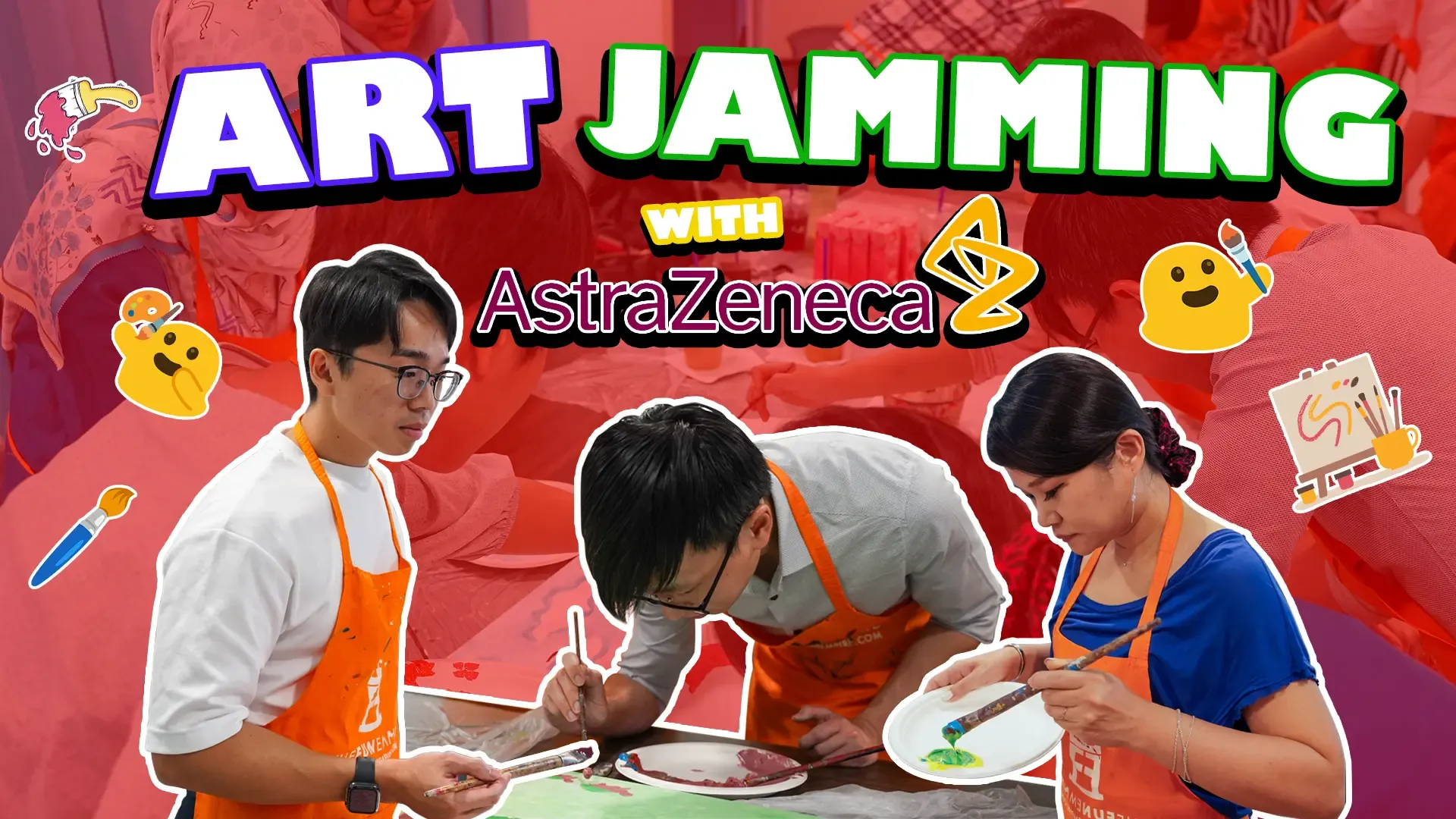 AstraZeneca: Art Jamming with FunEmpire