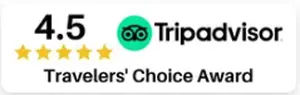 4.5 TripAdvisor Travellers Choice Award