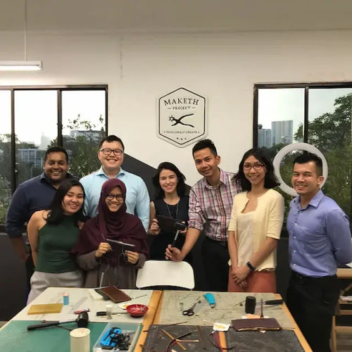 Maketh Project - Best Leather Crafting Workshop Singapore