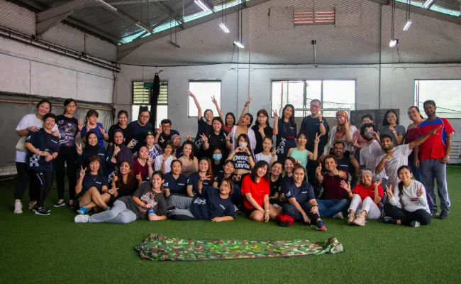 Team Building Games SIngapore laser tag session