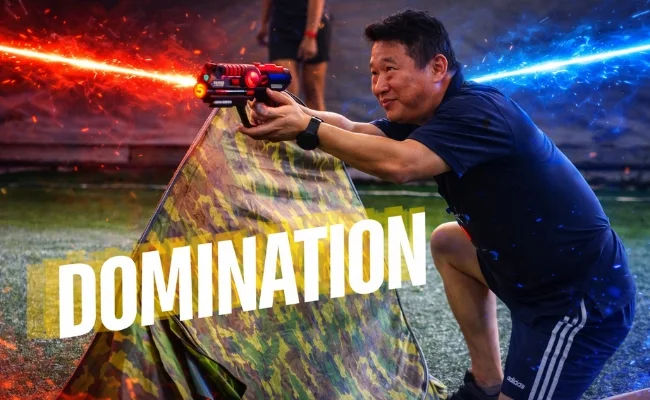 Laser Tag Singapore - Domination Game Mode