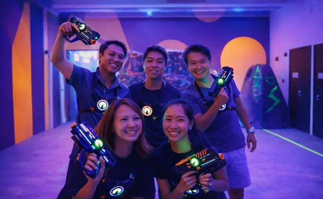 Laser Tag Singapore - Neon Laser Tag Package