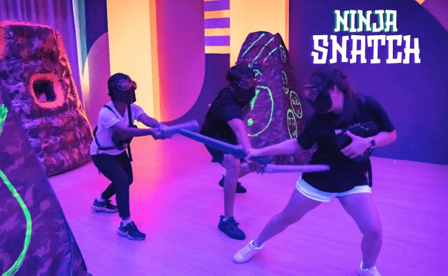 Ninja Tag Singapore - Ninja Snatch Game Mode