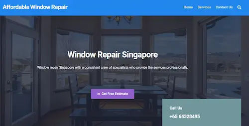 Affordable Window Repair Singapore - Window Repair Singapore (Credit: Affordable Window Repair Singapore)