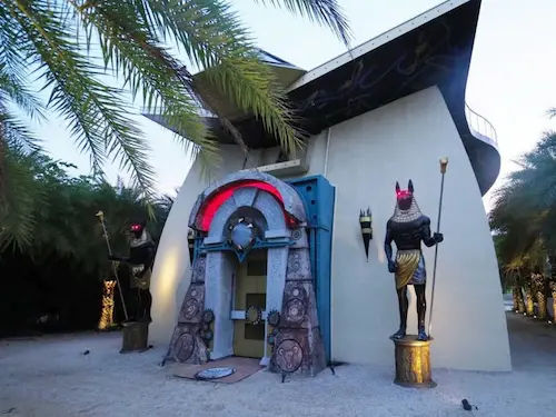 Ancient Egyptian-themed House - Sentosa Cove House Singapore (Credit: Today Online) 