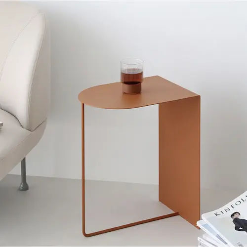 Asymmetrical Side Table - Minimalist Furniture Singapore (Credit: Asymmetrical Side Table)