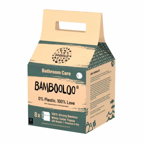 Bambooloo Premium White Toilet Paper - Toilet Paper Singapore (Credit: Lazada)