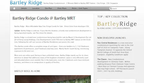 Bartley Ridge - Macpherson Condo Singapore (Credit: Bartley Ridge)