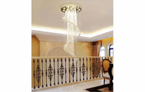 Belle Raindrop Modern Crystal Chandelier - Chandelier Singapore