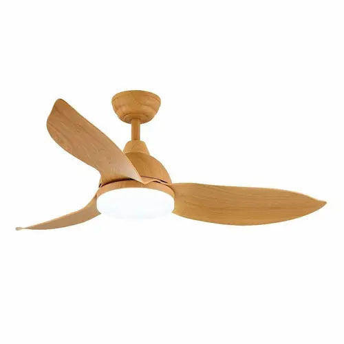 Bestar Raptor Ceiling Fan with Light-Wood - Ceiling Fan Singapore (Credit: Megafurniture)