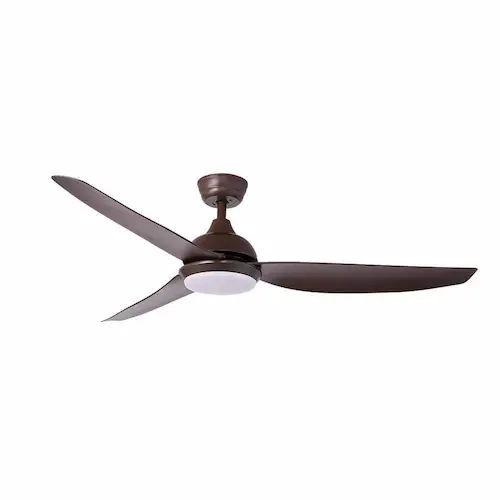 Bestar Star 3 Ceiling Fan with Light-Mocha - Ceiling Fan Singapore (Credit: Megafurniture)