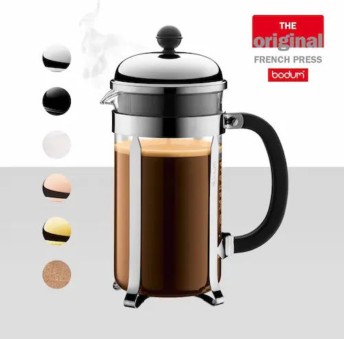 Bodum Chambord French Press - Coffee Machine Singapore (Credit: Amazon)