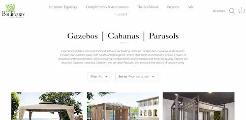 Boulevard Outdoor InspirationsĀ - Gazebo Singapore