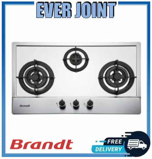 Brandt TG1783XPB/XLB Gas Stove - Gas Stove Singapore (Credit: Lazada)