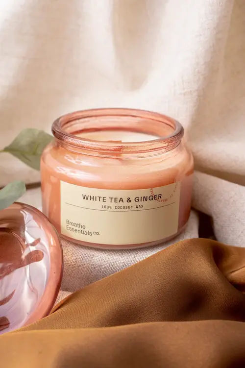 Breathe Essentials Co Scented Candle - Home Fragrance Singapore (Credit: Breathe Essentials)