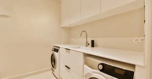 Build A Counter Over Your Washer - Service Yard Ideas Singapore