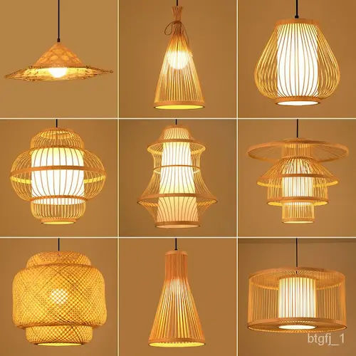 Chinese Bamboo Art Chandelier - Chandelier Singapore (Credit: Shopee)