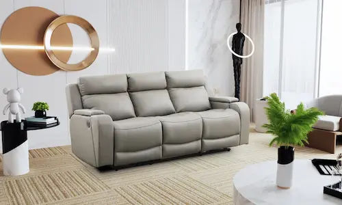 Comfy Jessie Home Theatre 3-Seat Recliner Sofa - Recliner Sofa Singapore (Credit: Comfy)