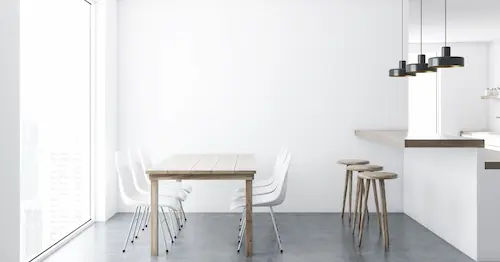 Concrete Flooring - Industrial Interior Design Singapore