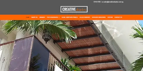 Creative Shades - Retractable Awning Singapore (Credit: Creative Shades)