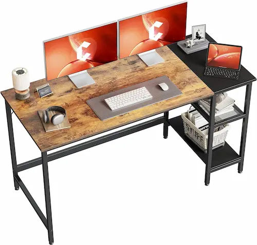 CubiCubi Computer Home Office Desk - Office Table Singapore (Credit: Amazon)