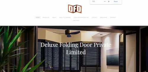 Deluxe Fold Door Private Limited - Glass Doors Singapore (Credit: Deluxe Fold Door Private Limited)