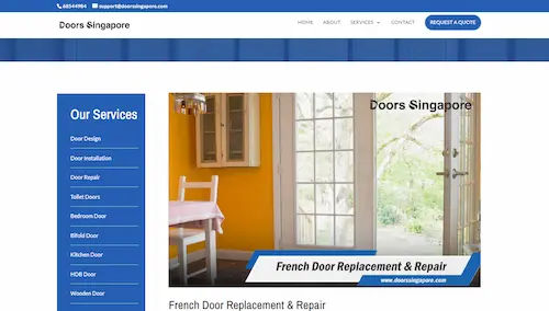 Doors Singapore - French Door Singapore (Credit: Doors Singapore)