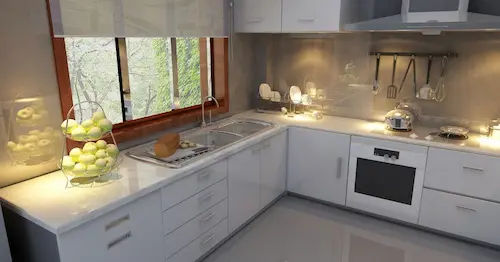 Dual Kitchen Space - 5 Room HDB Design Ideas Singapore