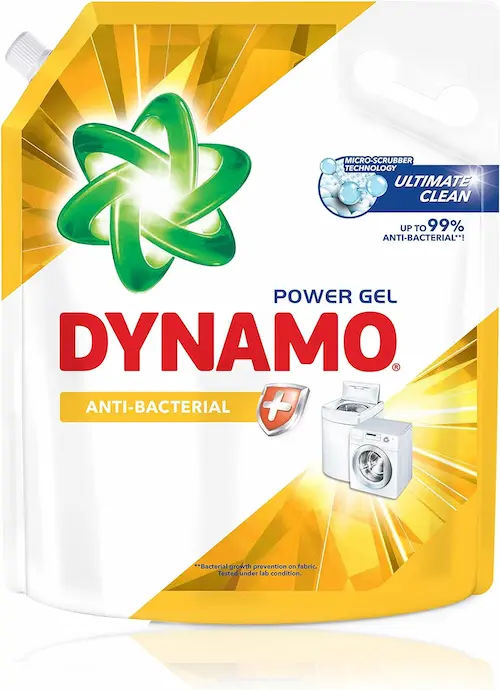 Dynamo Liquid Power Gel Detergent Refill - Best Laundry Detergent Singapore (Credit: Amazon)