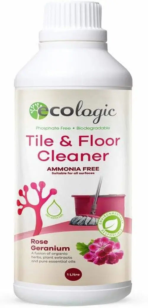 ECOlogic Rose Germanium Tile & Floor Cleaner - Floor Cleaner Liquid Singapore