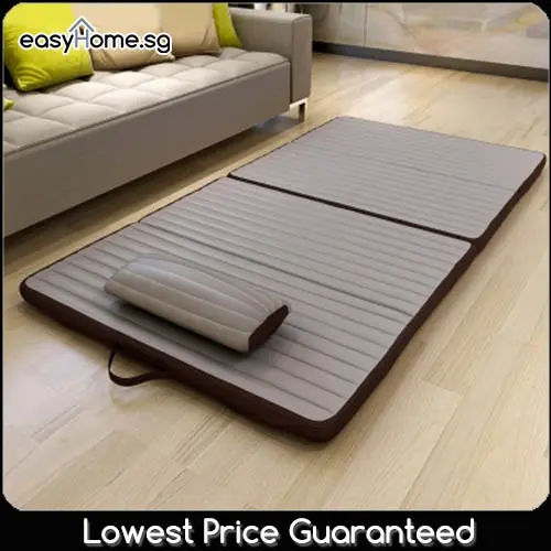 EasyHomeSg foldable mattress - Foldable Mattress Singapore (Credit: Shopee)