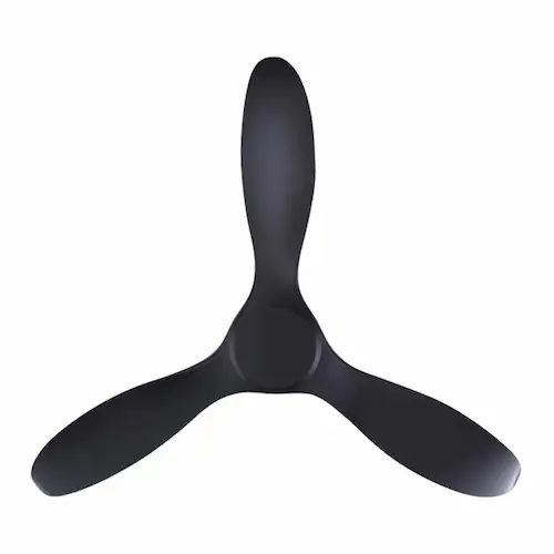 Efenz Isaac 523 - Black - Ceiling Fan Singapore (Credit: Megafurniture)