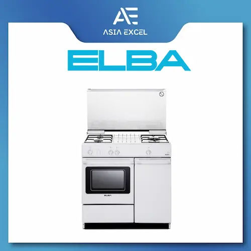Elba EGC836WH Free Standing Cooker Gas Stove - Gas Stove Singapore (Credit: Lazada)