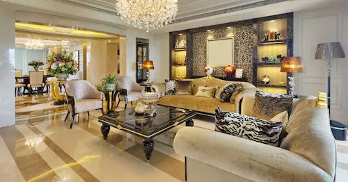 Experiment with Textures & Patterns - Living Room Design Singapore