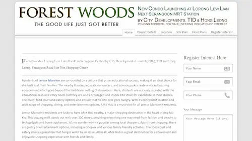 Forest Woods - Punggol Condo Singapore (Credit: Forest Woods)