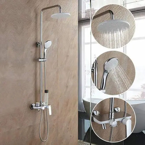 Frap Thermostatic Shower Set - Rain Shower Set Singapore (Credit: Amazon)