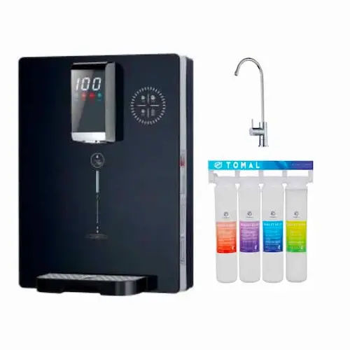 Fresh Dew Hot & Cold Dispenser +4 Filters + NSF Tap - Water Dispenser Singapore (Credit: Tomal Global)