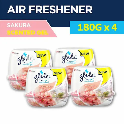 Glade Scented Gel Sakura - Air Freshener Singapore (Credit: Shopee)