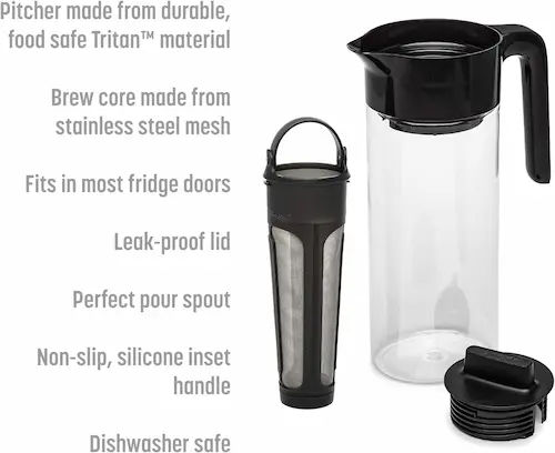 Goodful Airtight Cold Brew Iced Coffee Maker - Cold Brew Coffee Maker Singapore (Credit: Amazon)