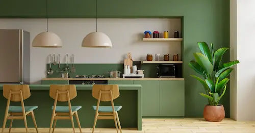 Green Goddess - HDB Kitchen Design Ideas Singapore